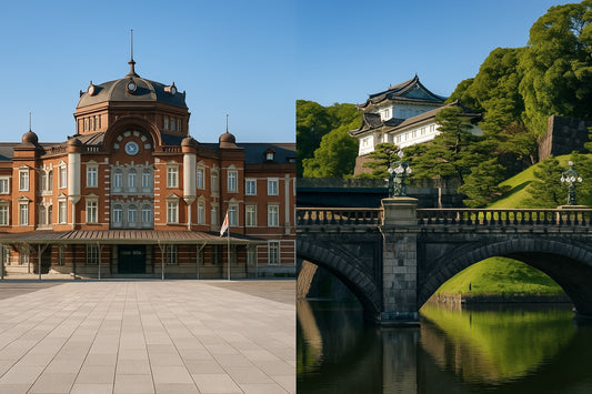 🏯 Tokyo Station & Imperial-Jingu Ride