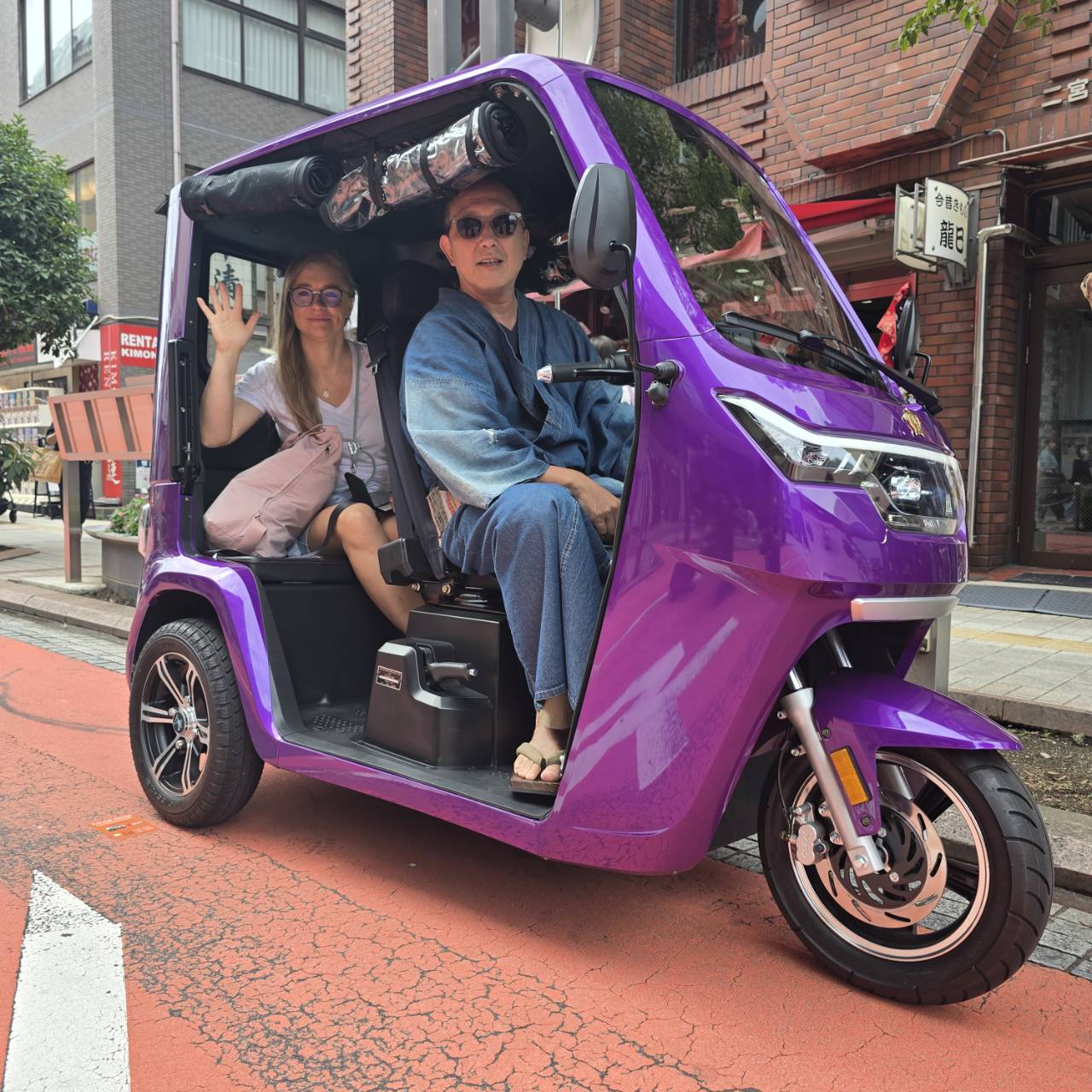 EV TukTuk in Tokyo