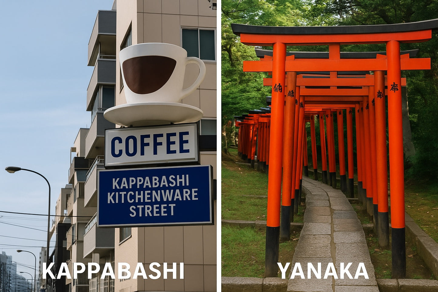 Recommended Route: Kappabashi Kitchen Tour